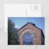 カムデンロック – レッツゴーショッピング – ロンドン ポストカード (正面/裏面)