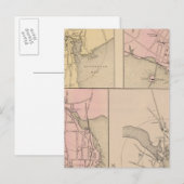 カムデン、ウィスカセット、ダマリスコッタ、ニューキャッスル ポストカード (正面/裏面)