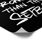 カムバックは常にセットバックよりも強い ポスター (角)