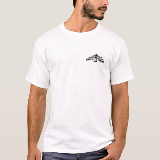 カムバックはTシャツを耕作します Tシャツ (正面)
