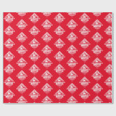 カムバックマウンテンクリスマス（赤） – ラッピング紙 ラッピングペーパー (フラット)