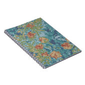 カムフラージュおよび花 ノートブック (右側)