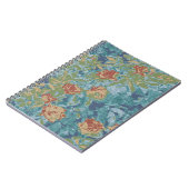 カムフラージュおよび花 ノートブック (左側)