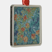 カムフラージュおよび花 メタルオーナメント (右)
