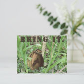 カムフラージュのイースターエッグ。 追跡で持って来て下さい シーズンポストカード (スタンド正面)