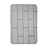 カムフラージュの地下鉄のタイル バスマット (正面縦)