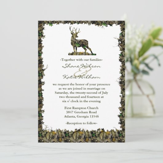 カムフラージュの結婚式招待状を捜すこと 招待状 (スタンド正面)