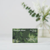 カムフラージュの背景 名刺 (スタンド正面)