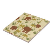 カムフラージュの象そしてやし タイル (側面)