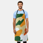 カムフラージュ エプロン (着用した状態)