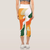 カムフラージュ カプリレギンス (裏面)