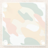 カムフラージュ ガラスコースター (裏面)