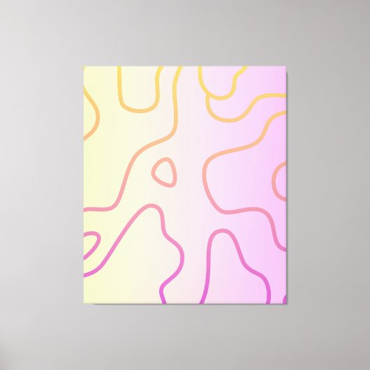 カムフラージュ キャンバスプリント (正面)