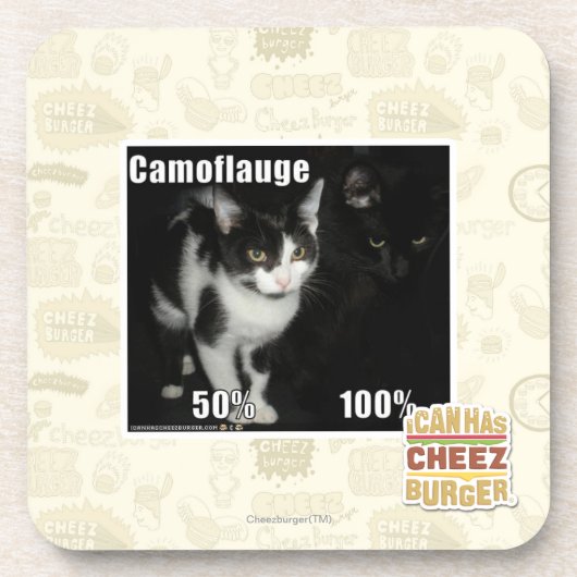 カムフラージュ コースター (正面)