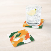 カムフラージュ スクエアペーパーコースター (インサイチュ)