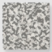 カムフラージュ ストーンコースター (正面)