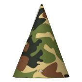カムフラージュ パーティーハット (左)