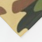 カムフラージュ フリースブランケット (角)