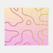 カムフラージュ フリースブランケット (正面(横))