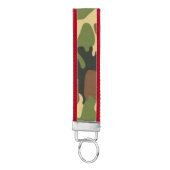 カムフラージュ リストバンドキーホルダー (鍵ボトム)