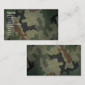 カムフラージュ 名刺 (正面/裏面)