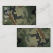 カムフラージュ 名刺 (正面/裏面)
