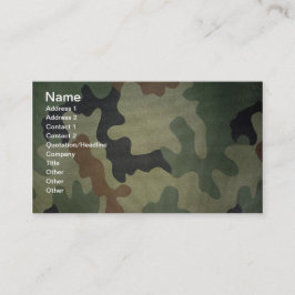 カムフラージュ 名刺