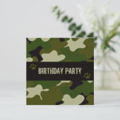 カムフラージュ 招待状 (スタンド正面)