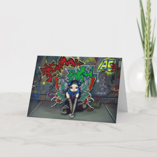 "カムフラージュ#1"の挨拶状 カード (正面)