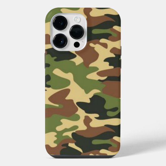 カムフラージュ iPhoneケース (裏面)