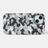 カムフラージュ iPhone 15ケース (裏面横)
