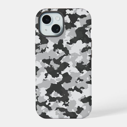 カムフラージュ iPhone 15ケース (裏面)