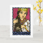 カムルセパスグリーティングカード カード (黄色い花)