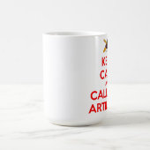 カムロゴのマグを保って下さい コーヒーマグカップ (中央)