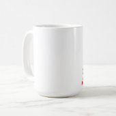 カムロゴのマグを保って下さい コーヒーマグカップ (正面左)