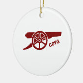 カム・オン・ユー・ガナーズ COYG セラミックオーナメント (左)
