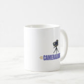 カメおもしろいラ コーヒーマグカップ (正面右)
