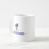 カメおもしろいラ コーヒーマグカップ (正面左)