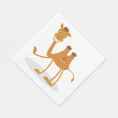 カメおもしろいル スタンダードランチョンナプキン (角)