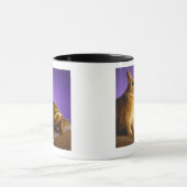 カメおよびノウサギ マグカップ (中央)