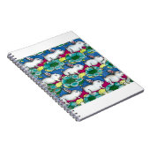 カメおよびバニーの平面充填のpattefanart ノートブック (右側)