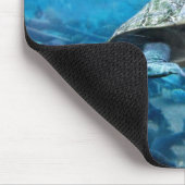 カメおよび魚 マウスパッド (コーナー)