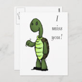 カメお恋しく思前だ! ポストカード (正面/裏面)