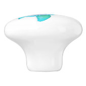 カメお洒落の水彩画の扉 セラミックノブ (側面)