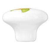 カメお洒落の水彩画の扉 セラミックノブ (側面)