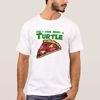 カメがある神I愛 Tシャツ