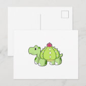 カメがカクタスのように ポストカード (正面/裏面)