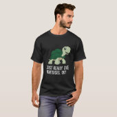 カメが好きなの Tシャツ (正面フル)