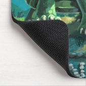 カメとウサギのアート マウスパッド (コーナー)