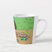 カメとウサギのマグ カフェラテマグ (右)